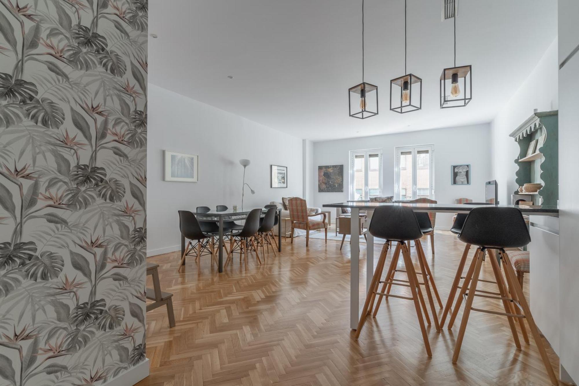Spacious Central-3Bedrooms 3Bathrooms-Sol Madrid Bagian luar foto