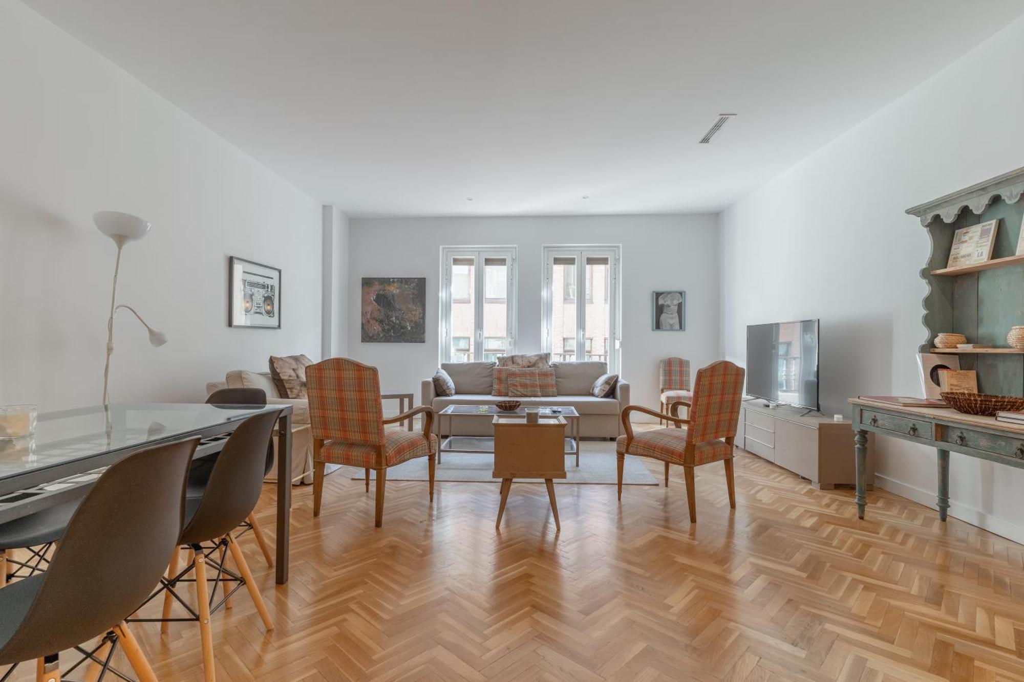 Spacious Central-3Bedrooms 3Bathrooms-Sol Madrid Bagian luar foto