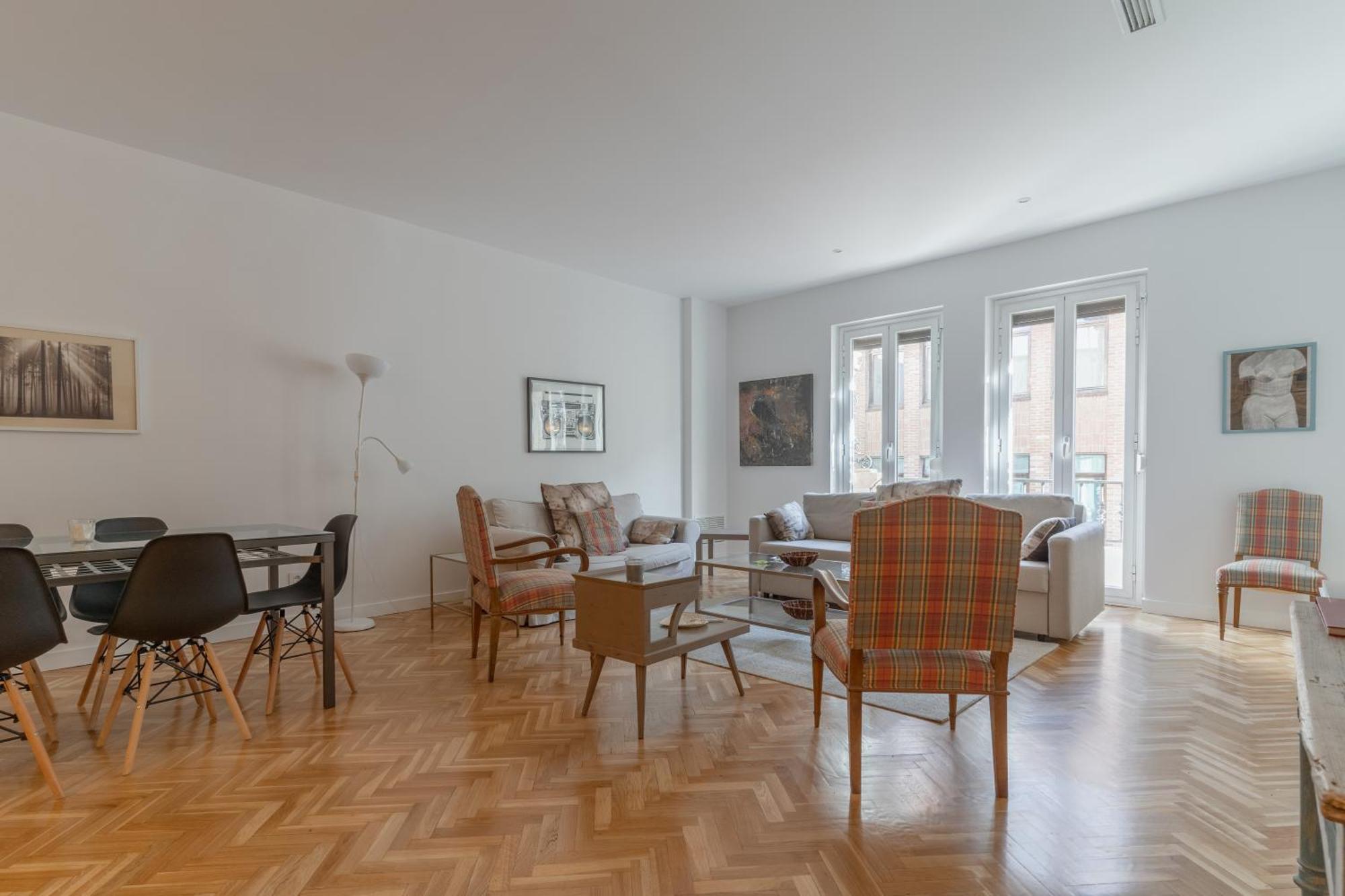 Spacious Central-3Bedrooms 3Bathrooms-Sol Madrid Bagian luar foto